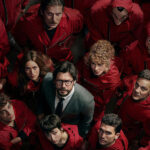 تابلو طرح سریال سرقت پول مدل Money Heist
