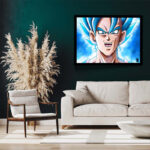تابلو مدل dragon ball super saiyajin کد F-12003