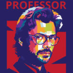 تابلو طرح پروفسور سریال سرقت پول مدل Professor