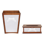 ست سطل و جای دستمال کاغذی مدل-B192