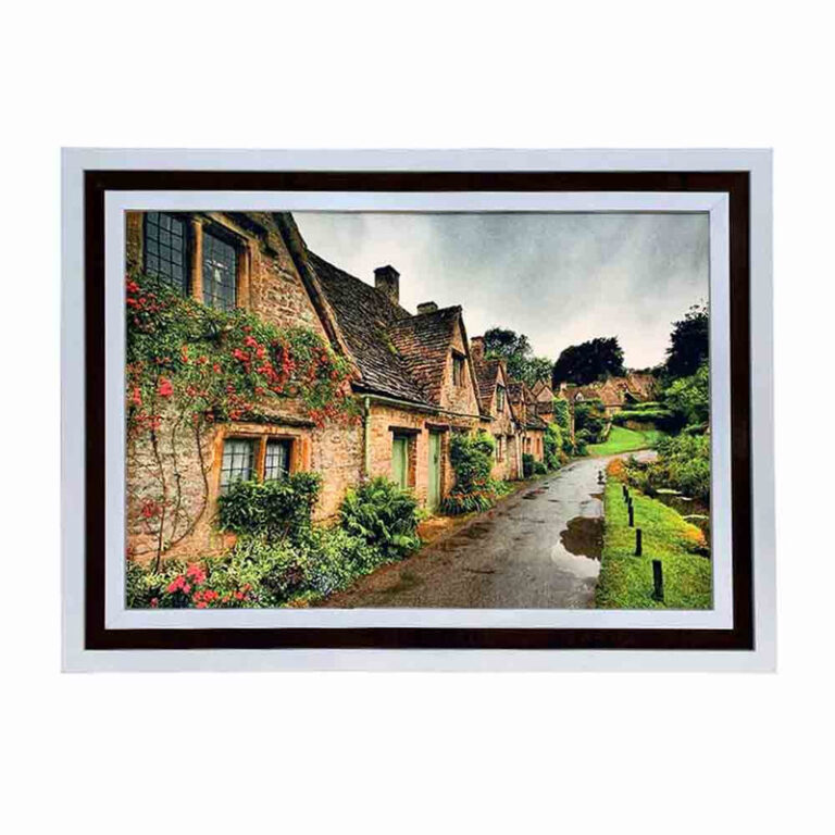 تابلو فرش ماشینی مدل پس از باران کد 8870