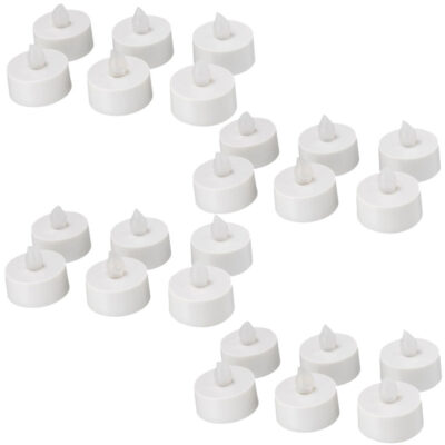 شمع وارمر ال ای دی واتان مدل بیدود مجموعه 24 عددی