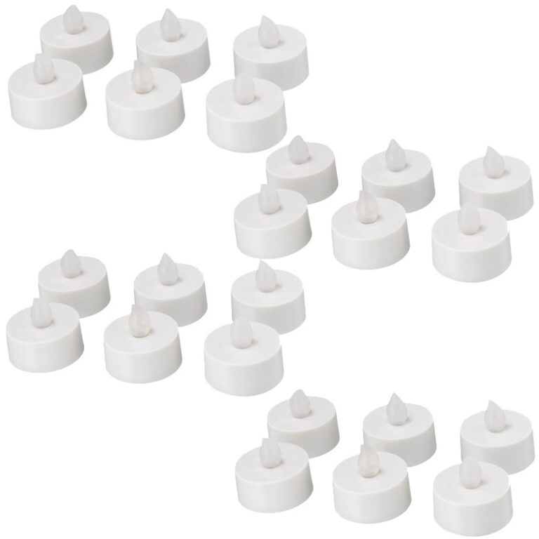 شمع وارمر ال ای دی واتان مدل بیدود مجموعه 24 عددی