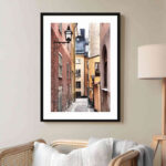 تابلو مدل Old Town Stockholm کد 248901990