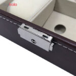 جعبه ساعت مچی و عینک چرمی مدل 4650