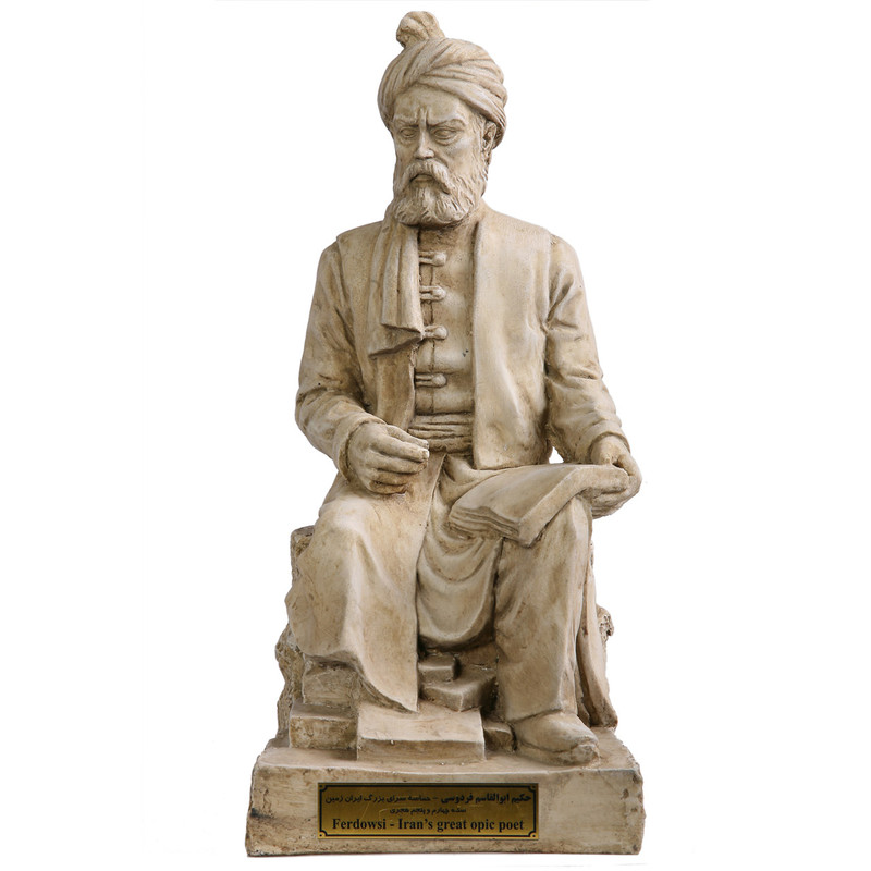 cb960037126102fed1ce44329f1769a8 مجسمه تندیس و پیکره شهریار مدل تندیس حکیم ابوالقاسم فردوسی کد M160-4