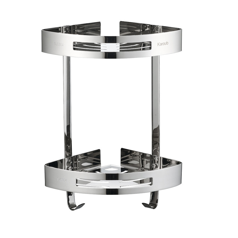 cdcb8fdd81191d959e9a7aafed677688 قفسه حمام مدل کاروب دو طبقه استیل کد 2032