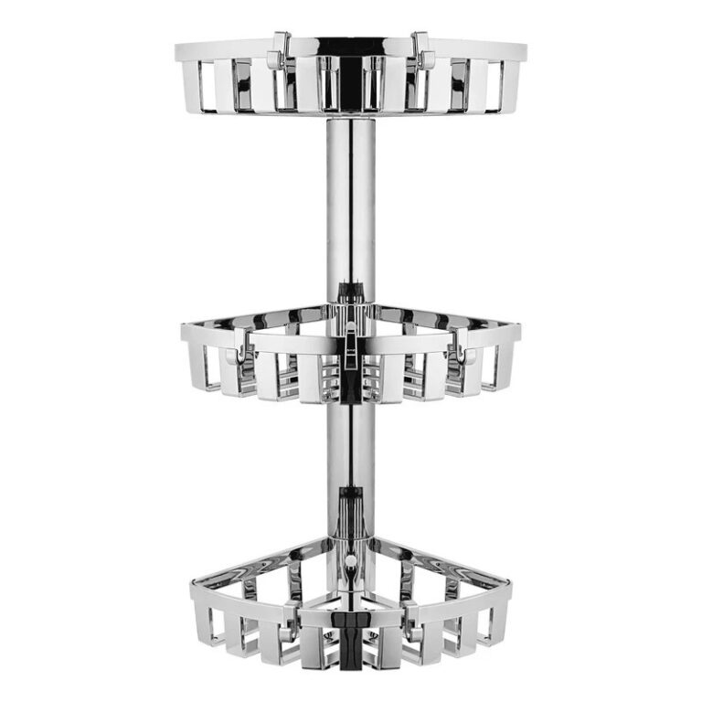 قفسه حمام موج مدل کنجی ارکیده پلاس