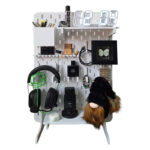 شلف دیواری مدل پگ بورد عمودی 4565