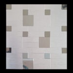 دیوارپوش مدل تایل بین کابینتی پشت چسبدار کد 20036 بسته 11 عددی