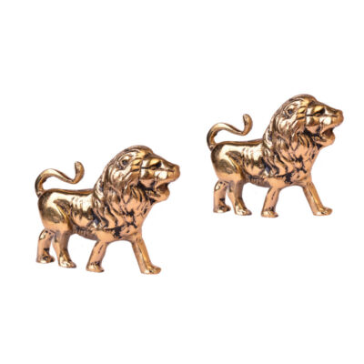 مجسمه طرح شیر مجموعه 2 عددی