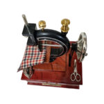 جعبه موزیکال مدل چرخ خیاطی صنعتی