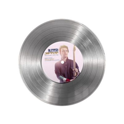 تابلو نیپ آرت طرح دیسک گرامافون مدل 9196 فریم نقره ای