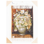 تابلو فرش دستباف سی پرشیا مدل گل در گلدان کد 903573