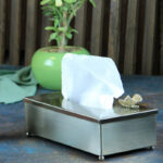 ست سطل و جای دستمال سالی نو مدل پروانه کد N-826