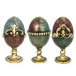 دکوری مدل egg مجموعه سه عددی