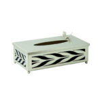 ست سطل و جای دستمال سالی نو مدل برگ زیتون کد N-551