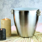 ست سطل و جای دستمال سالی نو مدل پروانه کد N-826