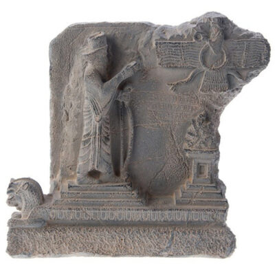 کتیبه تندیس و پیکره شهریار مدل حجمی نقش داریوش در بیستون کد MO2450