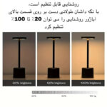 آباژور رومیزی مدل USB TABLE LAMP