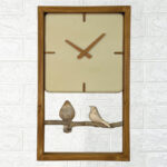 ساعت دیواری سهیل مدل پرنده m30