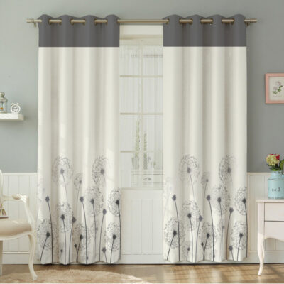 پرده نیروانا طرح سنتی  مدل مخمل کد 8719 سایز 140×280 سانتی متر