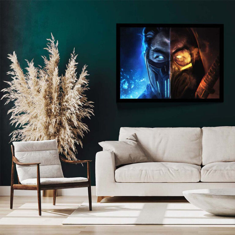 تابلو مدل mortal kombat کد F-14017