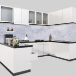 دیوارپوش مدل ورقه‌ی PVC ماربل کد TMS 11