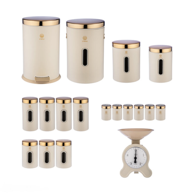 سرويس آشپزخانه 18 پارچه اورانوس مدل 610 استوانه