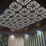 تایل سقفی آسمان مجازی بنی دکو مدل MC31 اندازه 60x60 سانتی متر مجموعه 4 عددی