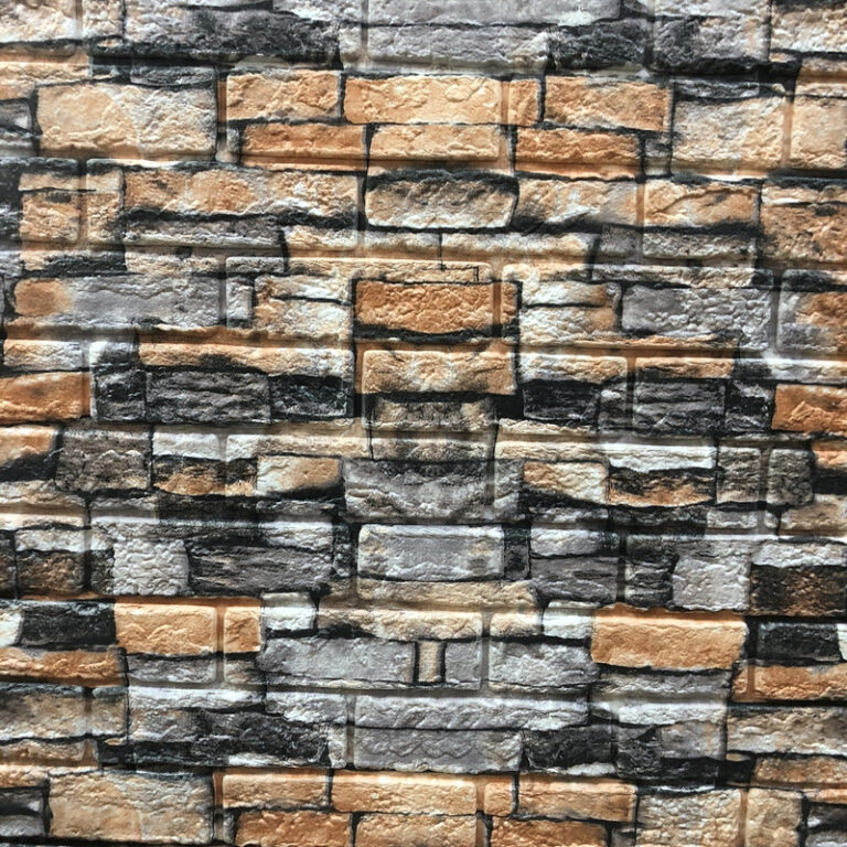 دیوارپوش مدل فومی کد AS43 بسته 8 عددی