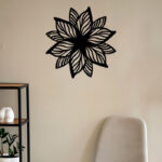 دیوارکوب مدل گلبرگ فلزی کد zb7