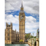پازل 1500 تکه راونزبرگر مدل Funny cat on Big Ben کد 16009