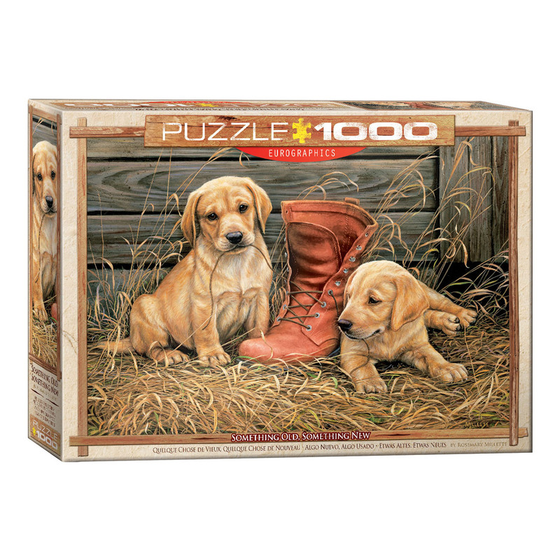 de86aa0a468932294e6328abc87af29d پازل 1000 تکه یوروگرافیکس پازلز مدل Something Old Something New کد 0795