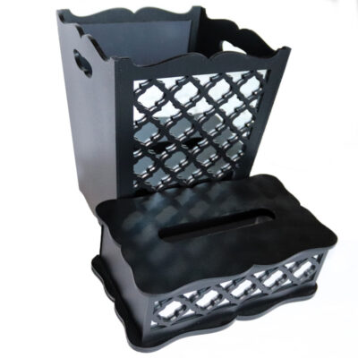 ست سطل و جای دستمال کاغذی مدل 190