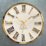 ساعت دیواری اِلِنسی مدل Carolyn به همراه دو عدد تابلو