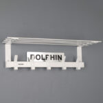 رخت آویز حمام دلفین مدل BV-AL-55