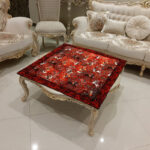 رومیزی طرح شکارگاه کد KN-RShek100SQ