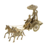 مجسمه دکوری طرح کالسکه
