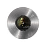 تابلو نیپ آرت طرح دیسک گرامافون مدل 9138 فریم نقره ای