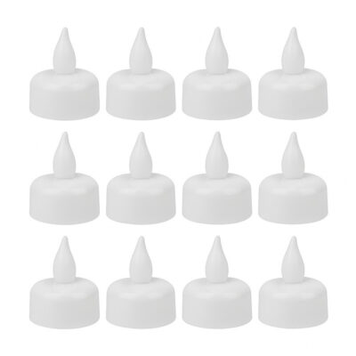 شمع ال ای دی مدل Floating مجموعه 12 عددی