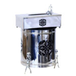 ست سطل زباله و دستمال کاغذی سالی نو کد 80015S