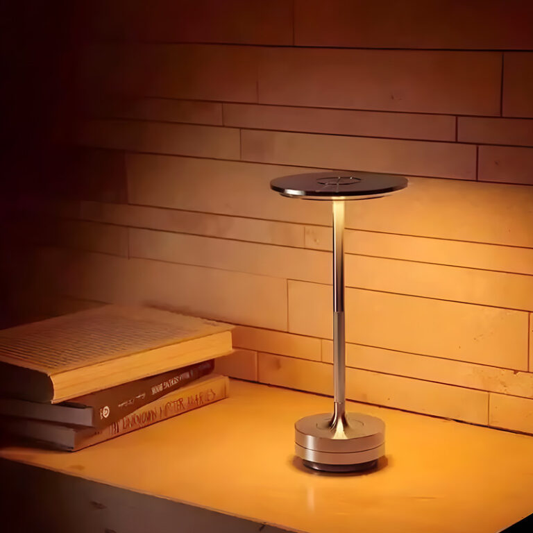 چراغ رومیزی مدل شارژی IRON-MUSHROOM