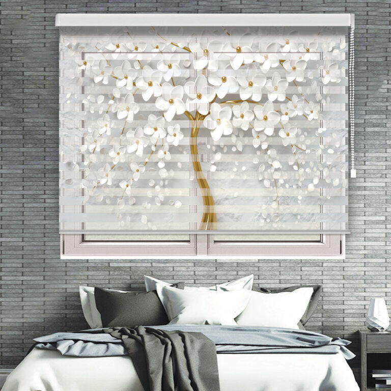 پرده زبرا مدل TD-95 سایز 125x150 سانتی متر