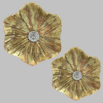 دیوار کوب طرح گل مجموعه 2 عددی