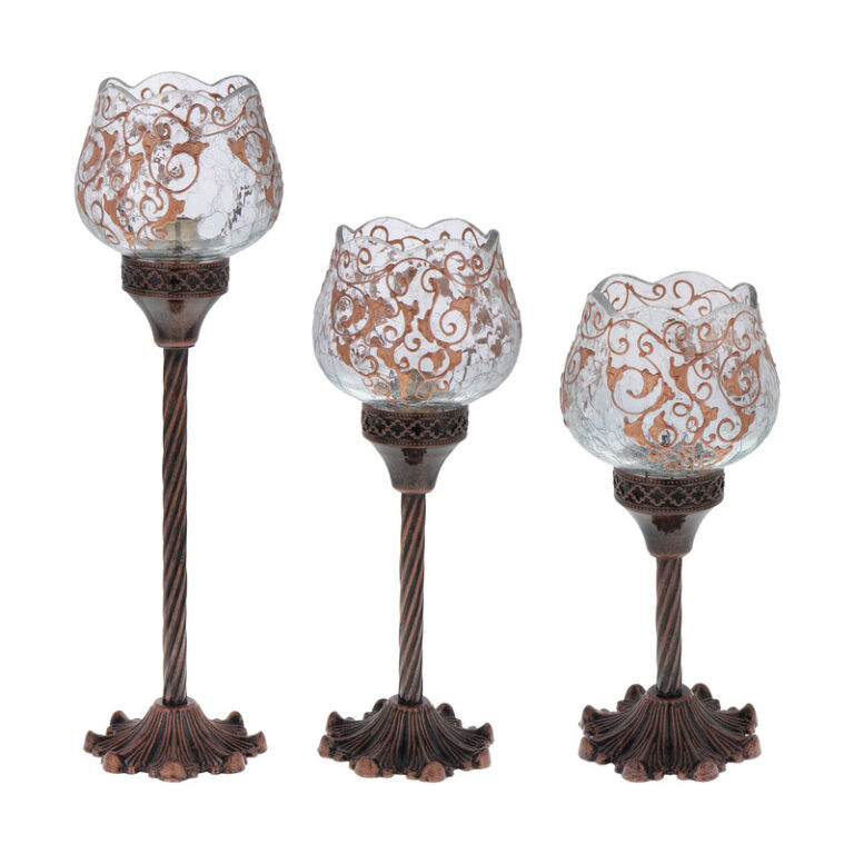 شمعدان مدل 001 مجموعه سه عددی