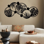 دیوارکوب طرح برگ انجیری