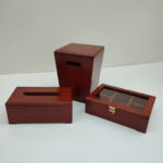 ست سطل و جای دستمال کد 3222 به همراه جعبه پذیرایی