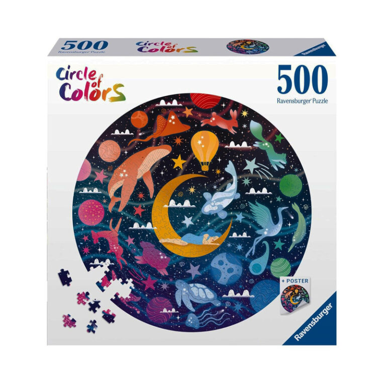 پازل 500 تکه راونزبرگر مدل Circle of Color Dreams کد 12000818