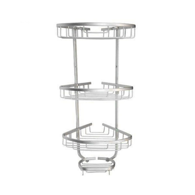 استند حمام مدل کنج حمام طرح 3 طبقه